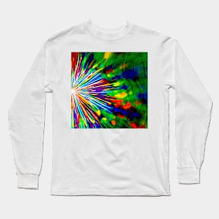 Rainbow Explosion Long Sleeve T-Shirt